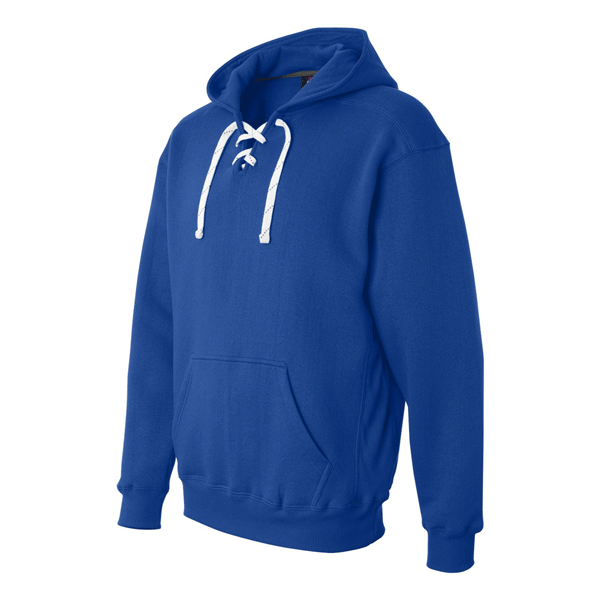 07 Laced Hooded Sweatshirt<BR>with Sparkle and Bling