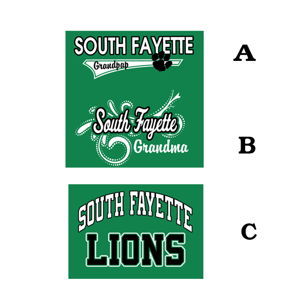 00 South Fayette Grandma and Grandpa Items