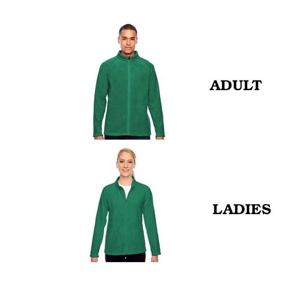 13 New Micro Fleece Full Zip Jacket