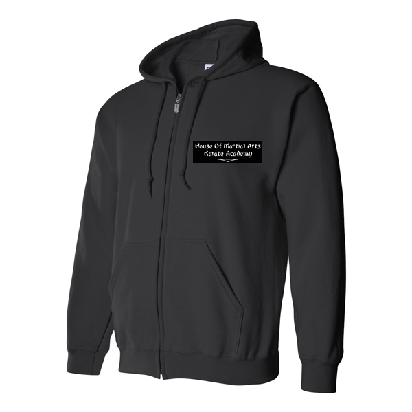 10 FULL ZIP HOODED SWEATSHIRT