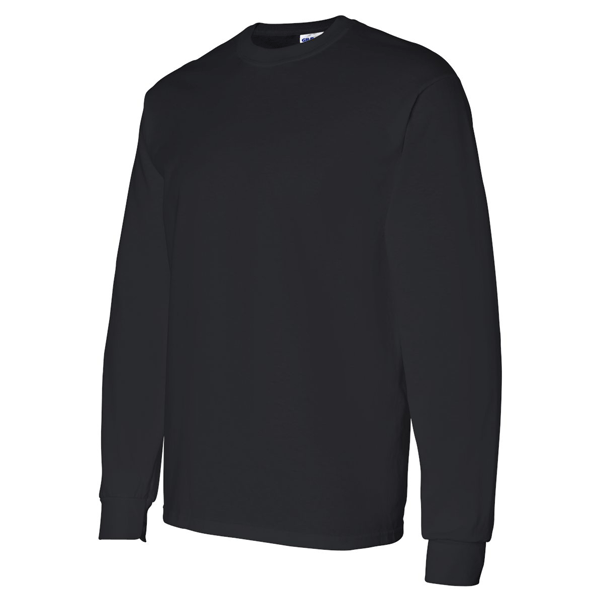 04 Black Printed <BR>Long Sleeve T Shirt