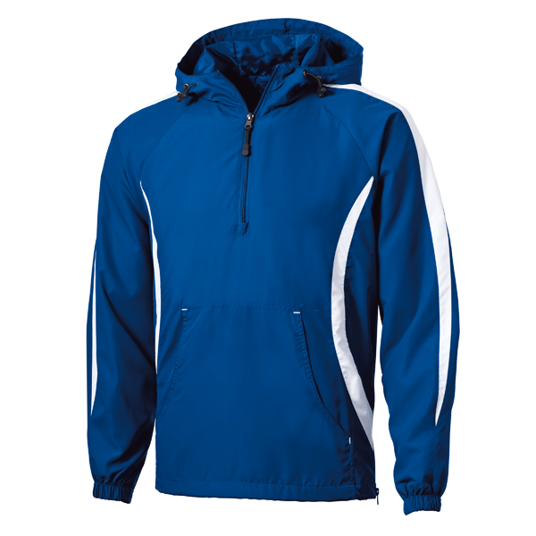 07 Embroidered Quarter Zip Pullover