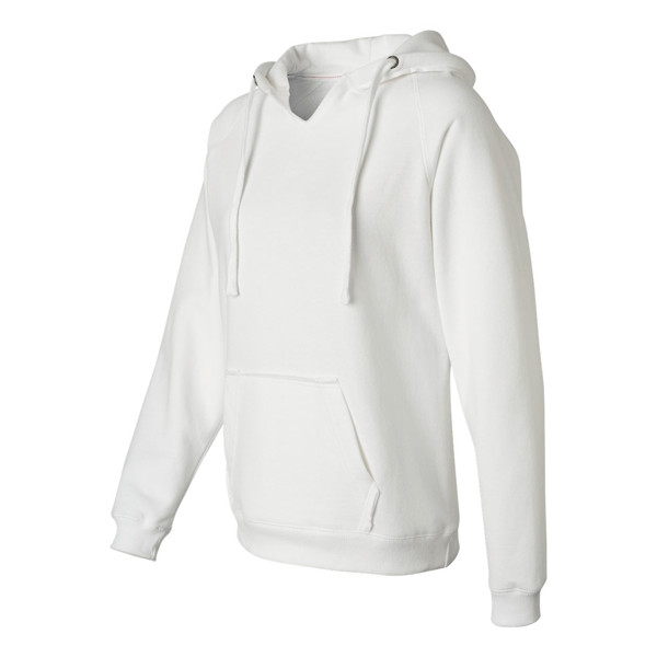 11 Ladies Hooded V Notch Sweatshirt with Bling