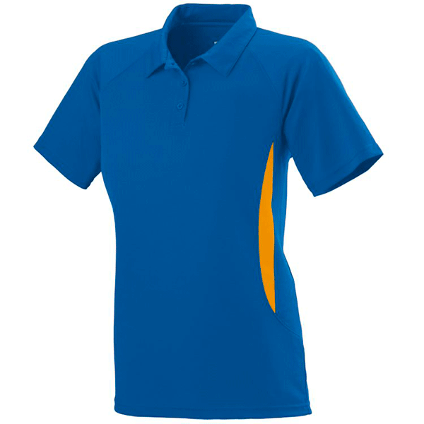 12 Royal and Gold Ladies Polo