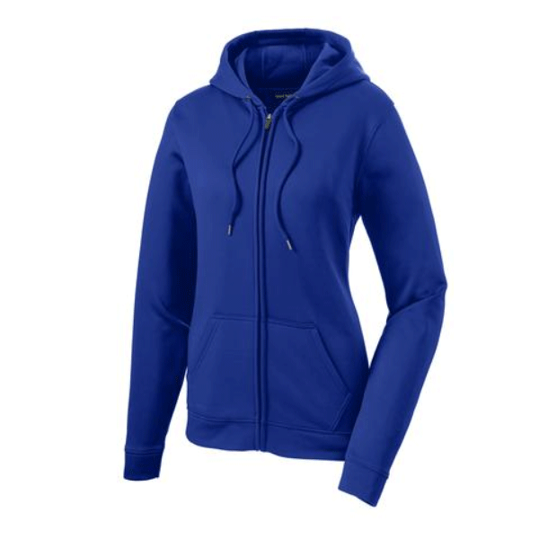 21 Ladies Full Zip Hooded Jacket