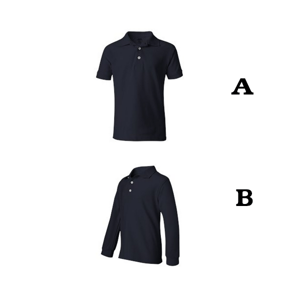 01 School Day Youth Polo