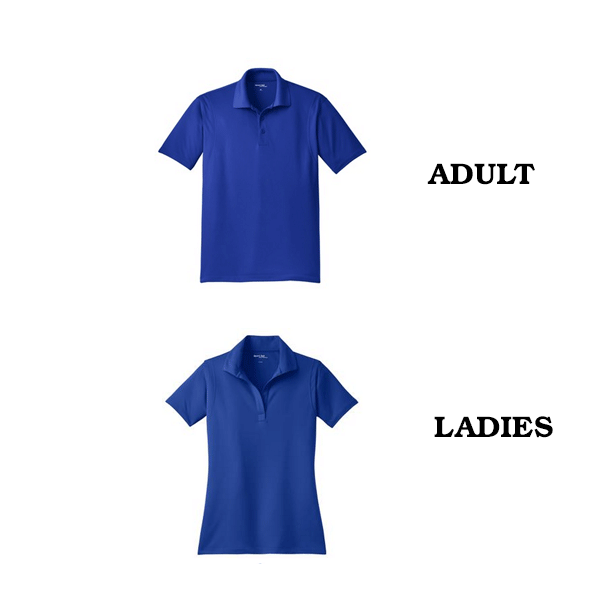 10 Spirit Wear Adult and Ladies Polo