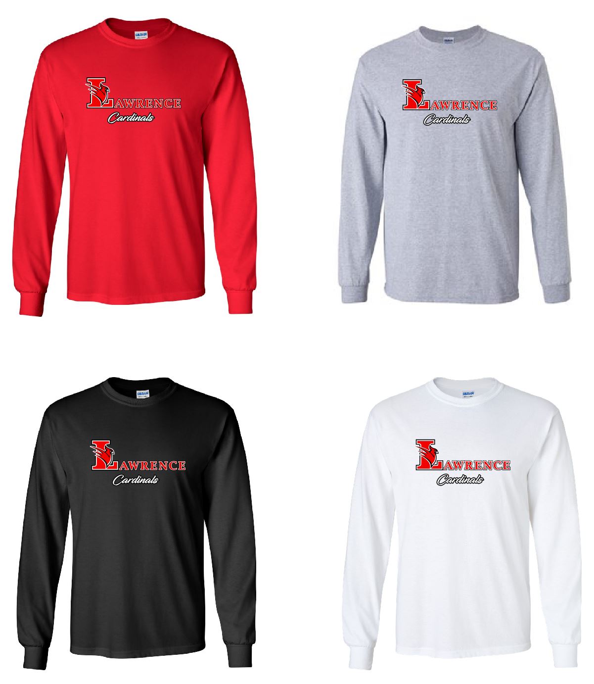 1-2400 Lawrence Long Sleeve T-shirt