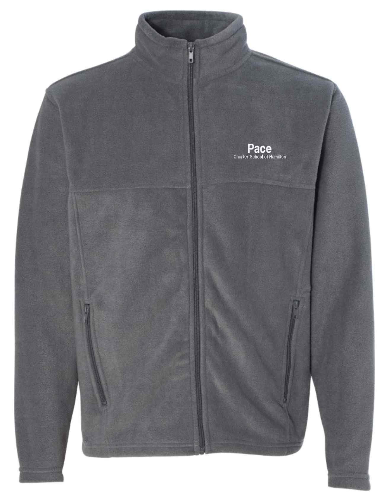 3-9632 Classic Men's Sport Embroidered Fleece Full-Zip Jacket