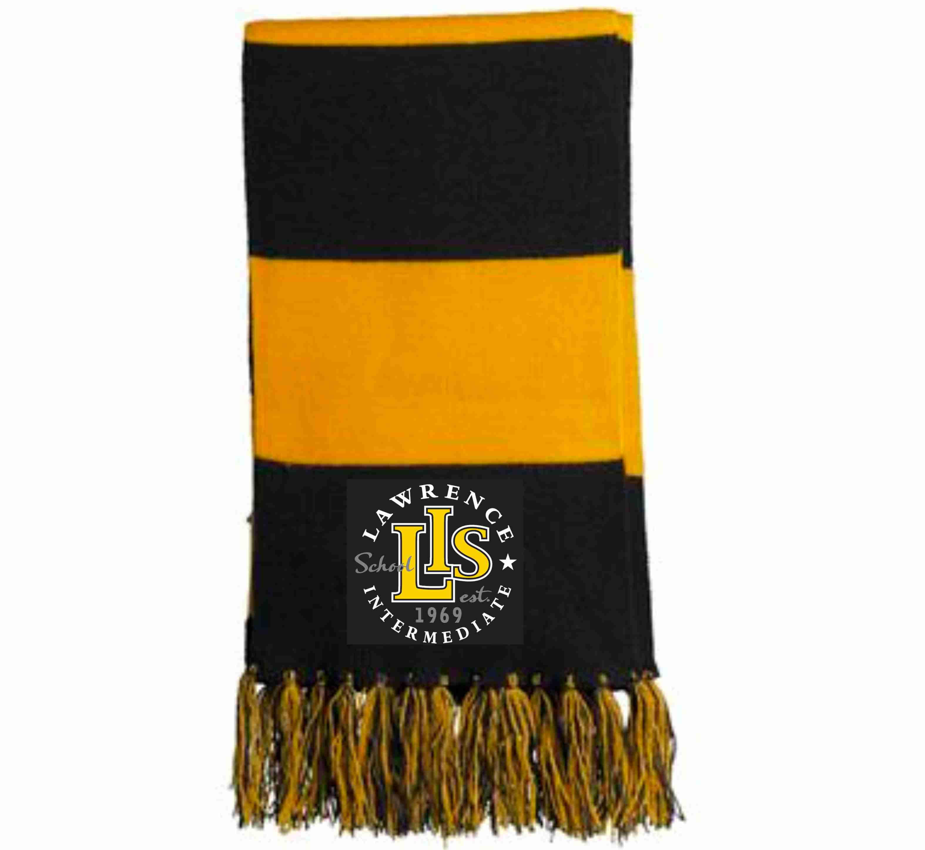 4-STA02 Embroidered Spectator Scarf