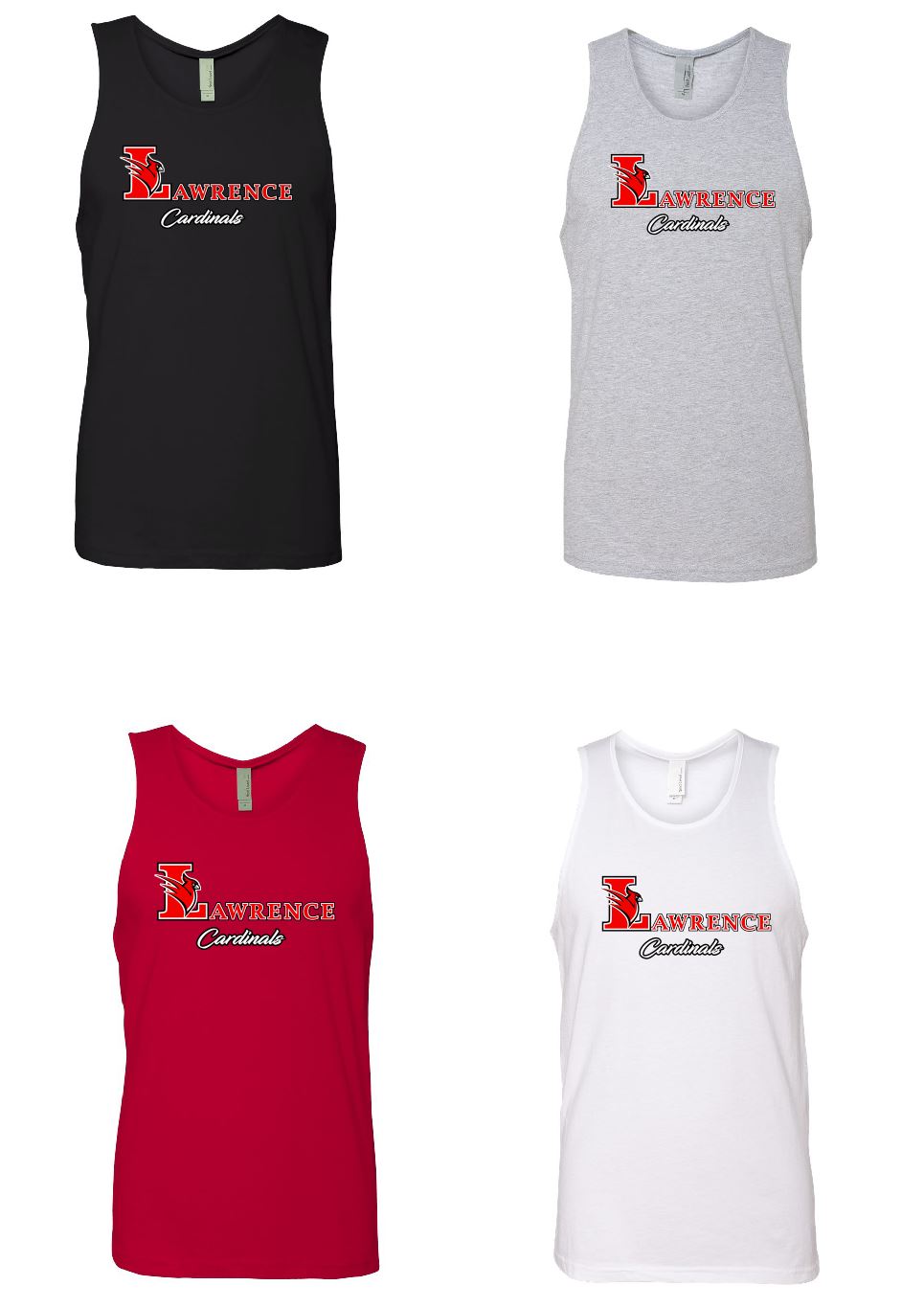 1-DT5300 Lawrence UNISEX District The Concert Tank