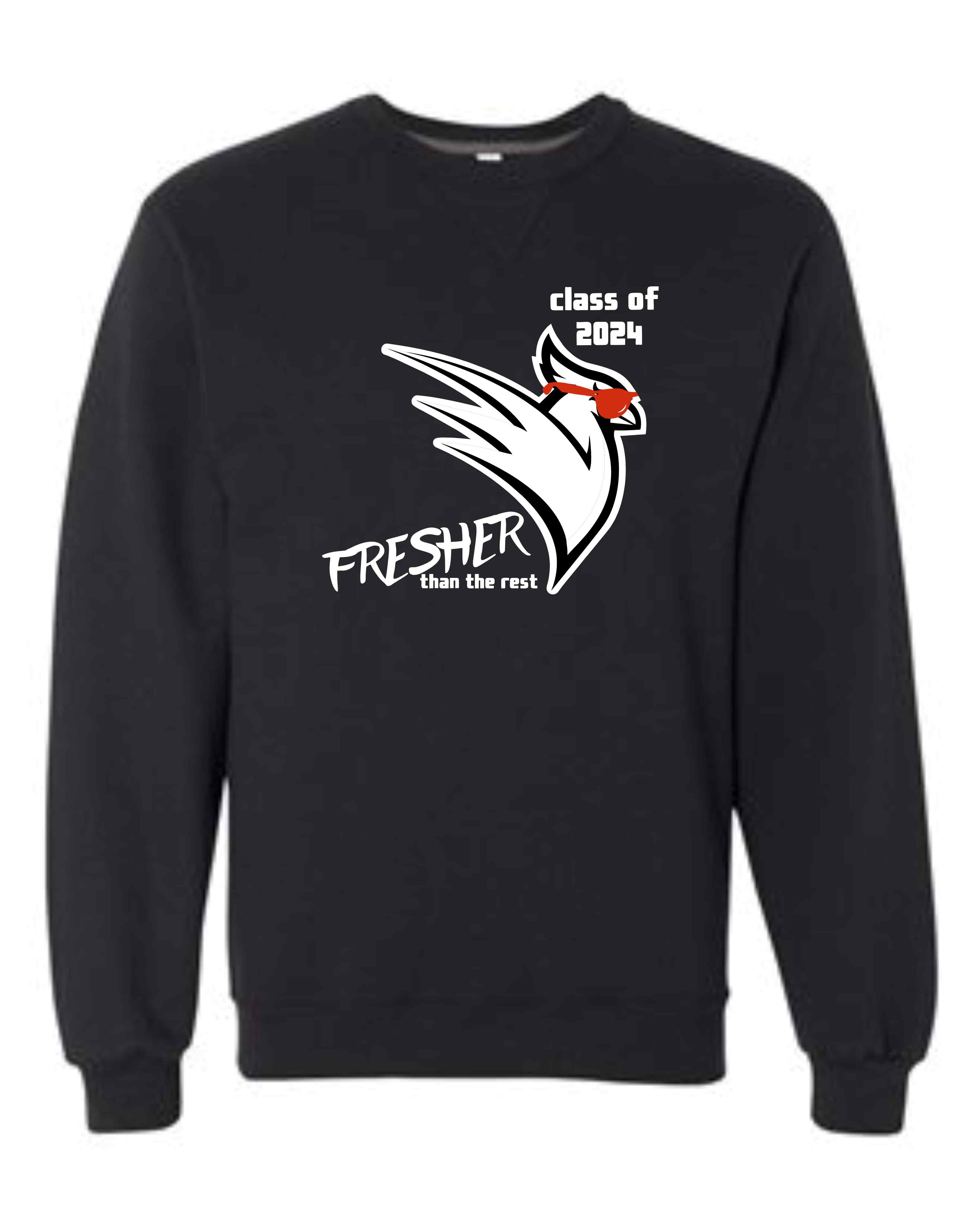SF72R Screen printed Fruit of the Loom - Sofspun Crewneck Sweatshirt