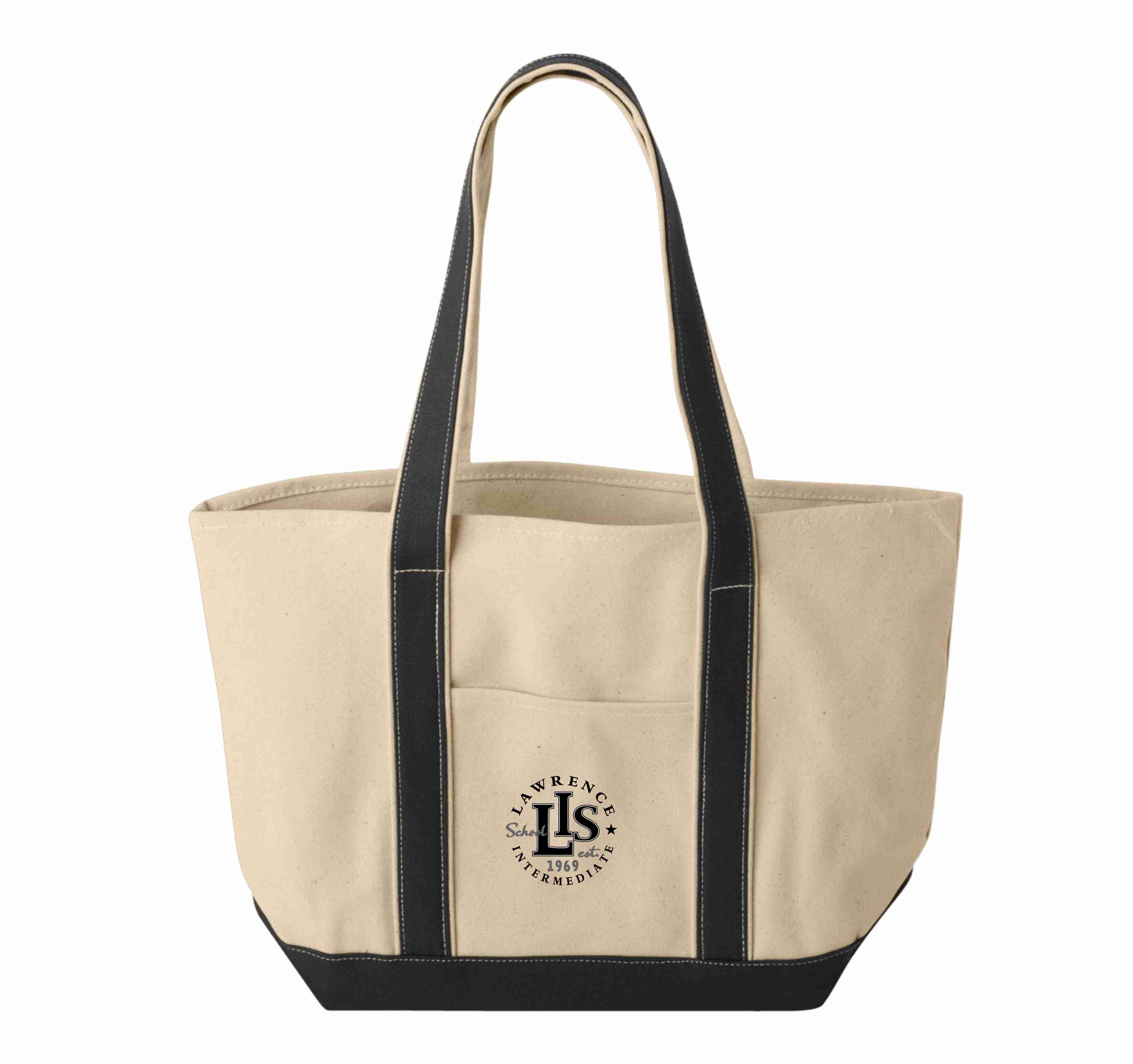 4-8871 Embroidered 16 Ounce Cotton Canvas Tote