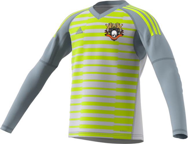 Adidas Adipro 18 Goalkeeper Youth Jersey/Light Grey/Grey One/Semi Solar Yellow