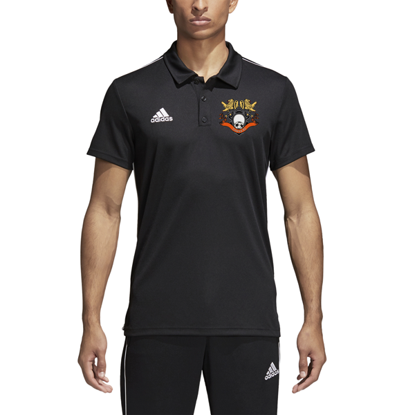 Adidas Core 18 Polo - Black