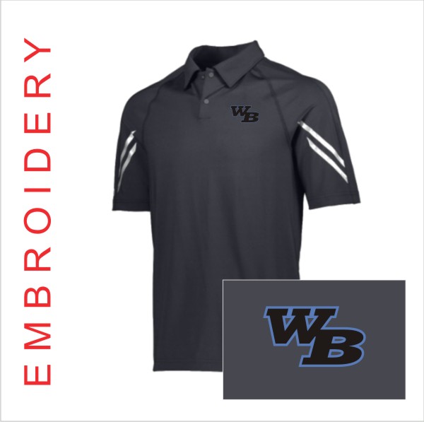 15 Holloway 222513 Adult Flux Polo w Left Chest Embroidery