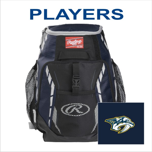 22 Rawlings R400 Players Bat Pack Navy with Embroidery