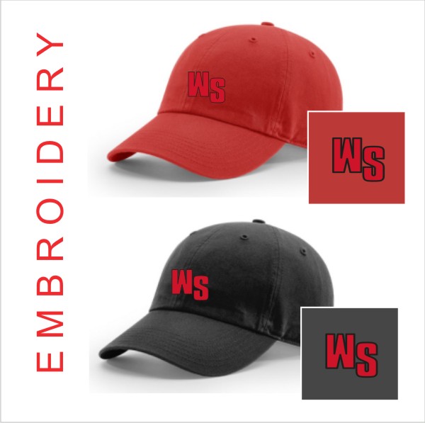 17 Richardson PTS 220 Unstructered Cap with Embroidery