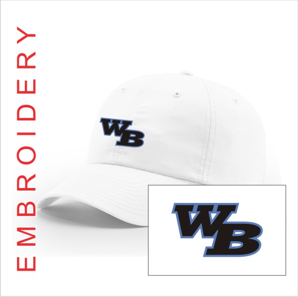 16 Richardson 220 Unstructured Cap w Embroidery