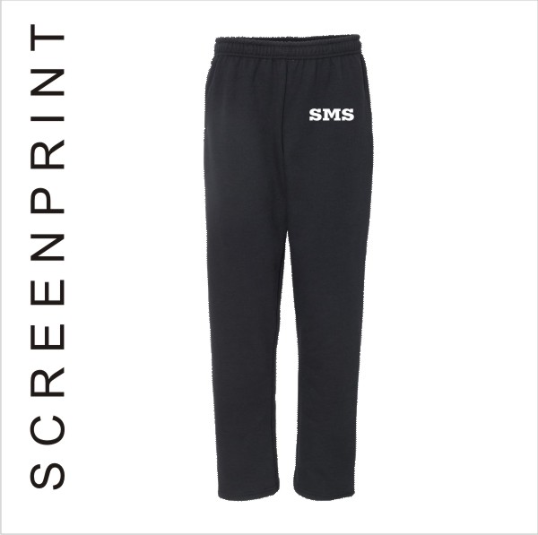 06B Gildan G183 Youth/Adult Sweatpant with Left Hip Print