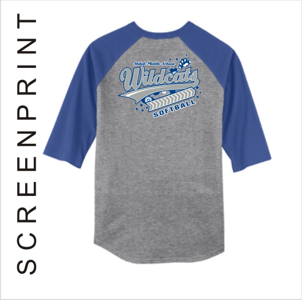 11 Sport Tek ST200 Colorblock Raglan Jersey