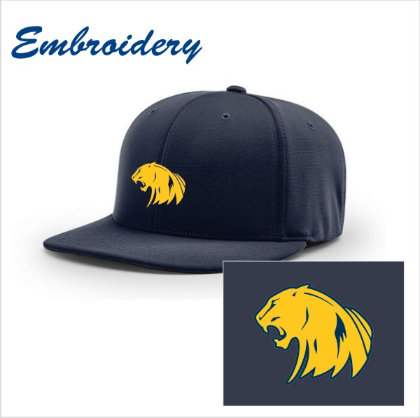 23 Richardson PTS 20 Pulse R Flex Cap Navy with Embroidery