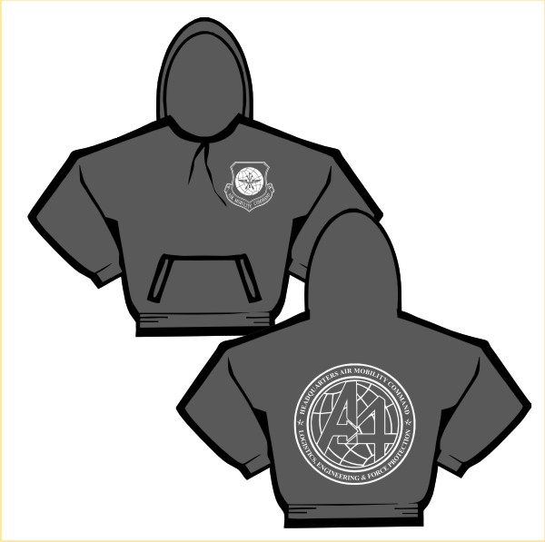 03 Gildan G185 Hoodies with Left Chest and Back Screenprint