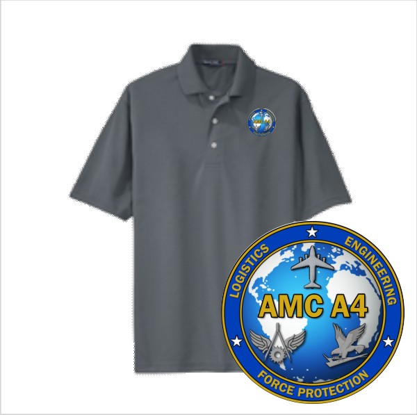 08 Sportek K469 Short Sleeve Wicking Polo with Left Chest Embroidery