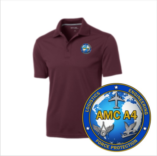 09 Sportek ST680 Short Sleeve Wicking Polo with Left Chest Embroidery
