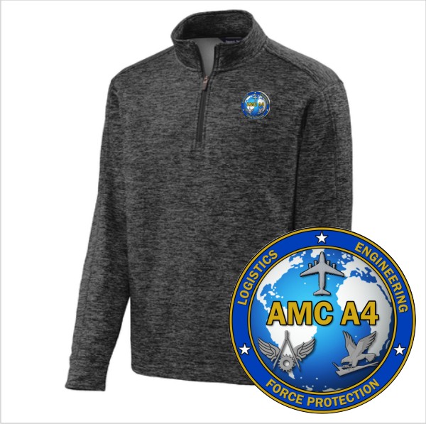 15 Sport Tek ST226 PosiCharge® Electric Heather Fleece 1/4-Zip Pullover with Left Chest Embroidery