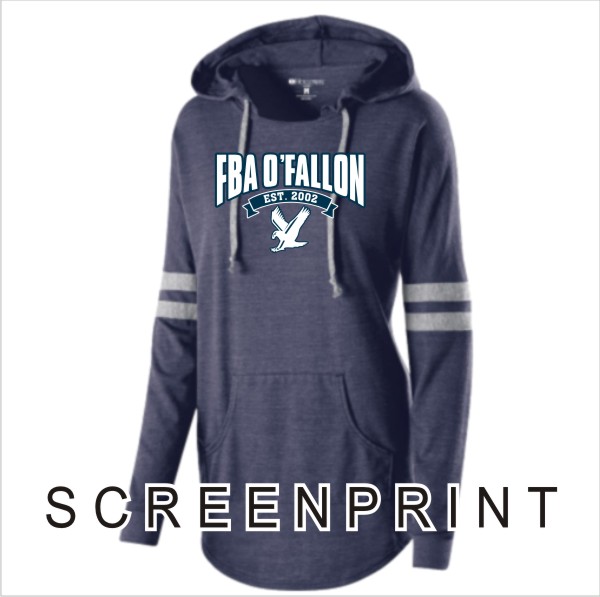 09 Holloway 229390 Ladies Low Key Hoodie with Front Print