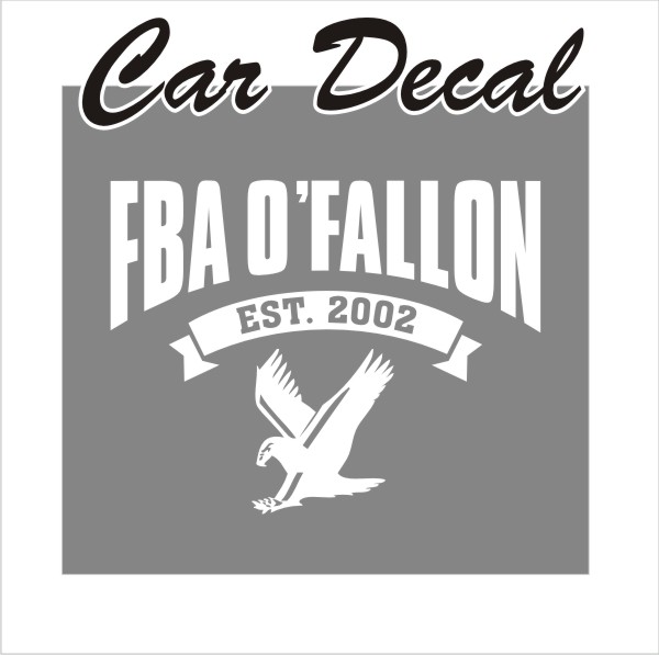 21 FBA O'FALLON Eagles Vinyl Car Decals