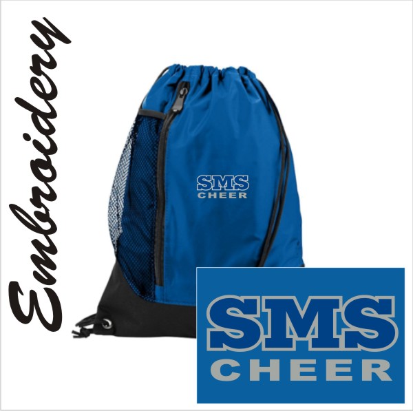 12 Augusta 1149 Backpack Royal/Black with Embroidery