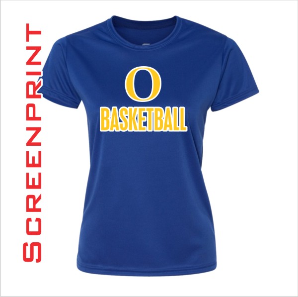 07 Badger C25600 Ladies Wicking with Front Print