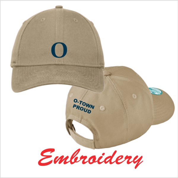 12 New Era NE200 Adjustable Structured Cap with Embroidery Front and Back