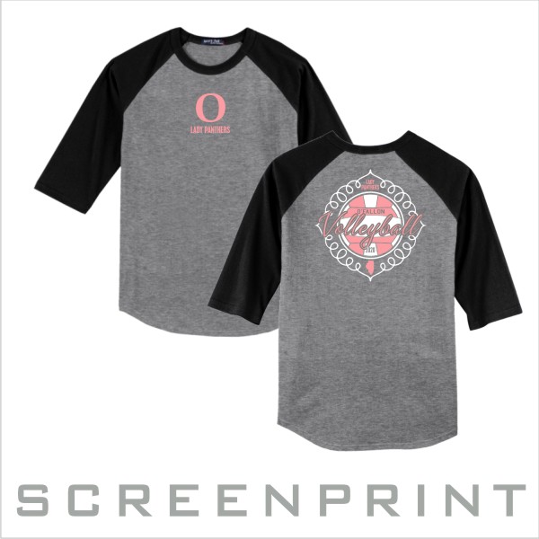 05 Sport Tek T200 Heather Grey / Navy Colorblock Ragland