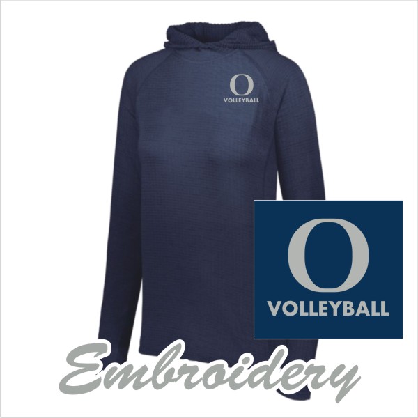 11 Holloway 222753 Ladies 3D Regulate Navy Heather Lightweight Pullover