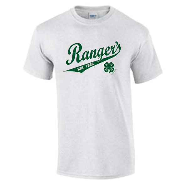Ash Tshirt with Baseball Logo