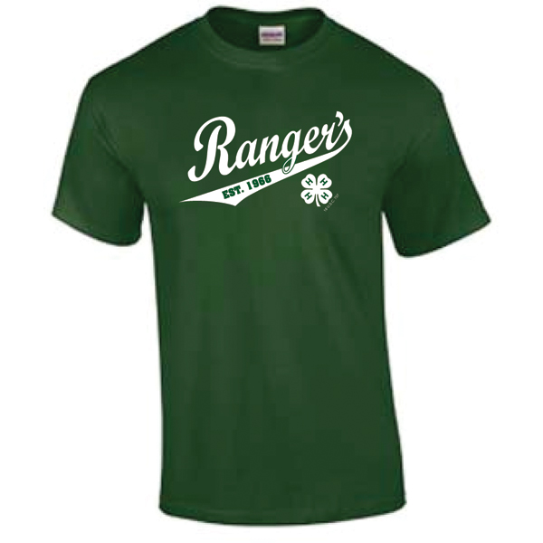 Forest Tshirt Baseball Logo