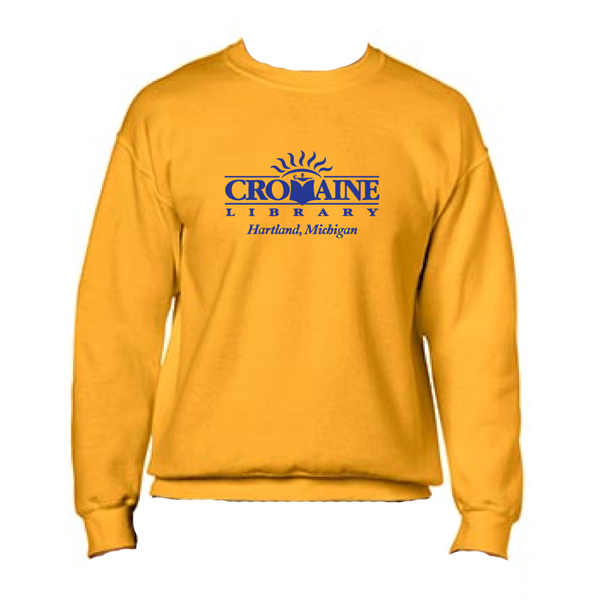 Crew Neck Gold Sweatshirt