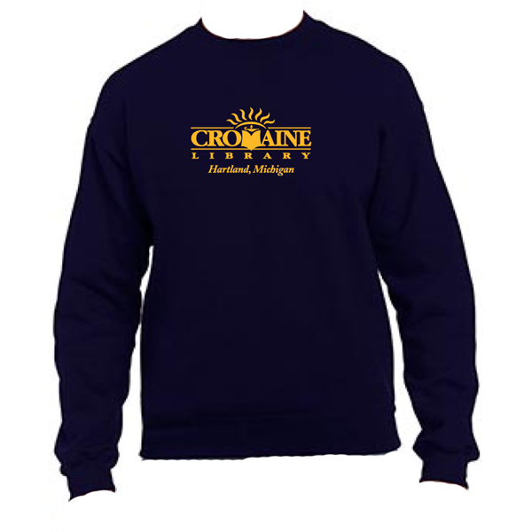 Crew Neck Navy Sweatshirt