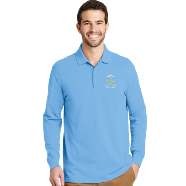 Mens Long Sleeve Polo
