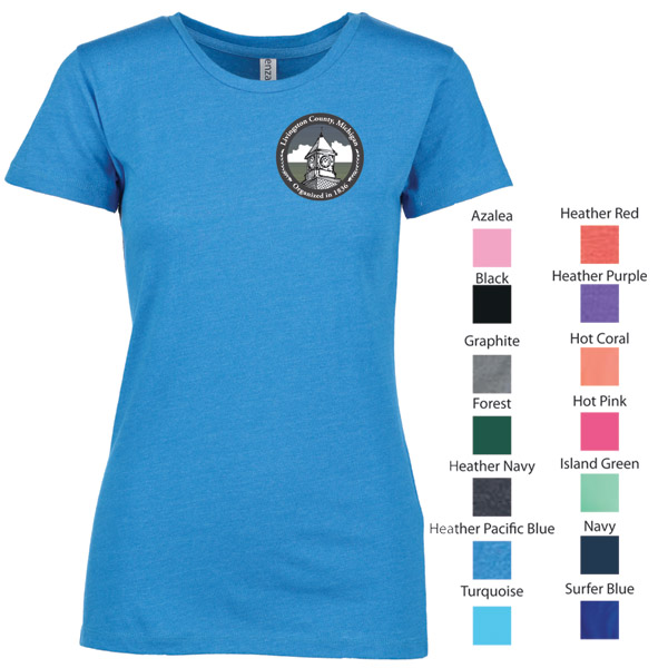 Ladies Essential Tshirt - Printed logo