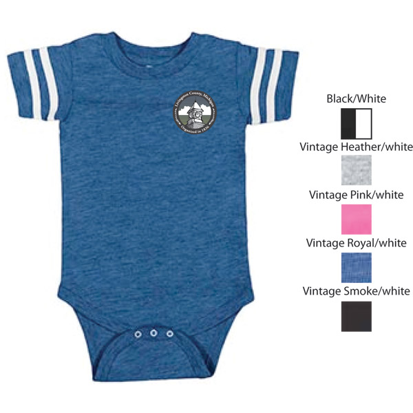 Kids -Infant Football Onesie - Printed logo