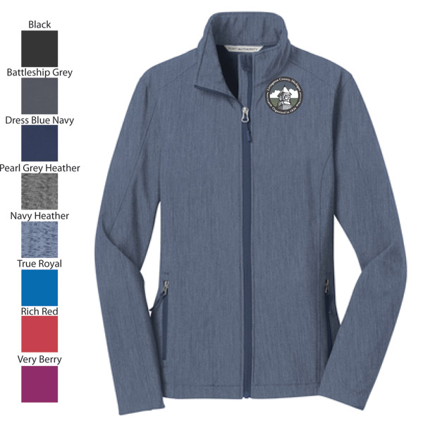 Ladies Softshell Jacket -Embroidered logo