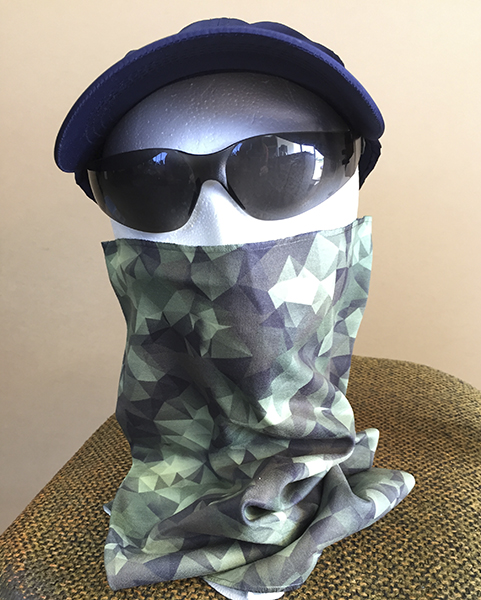 Gaiter Geo Camo Green