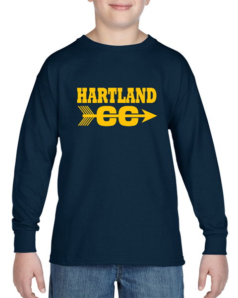 Youth Long Sleeve T-Shirt - Navy