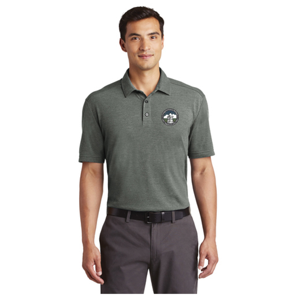 Mens Port Authority Coastal Cotton Blend Polo Shirt -Embroidered logo