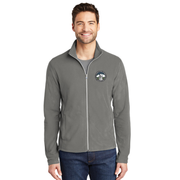 Mens Port Authority Microfleece Jacket -Embroidered logo