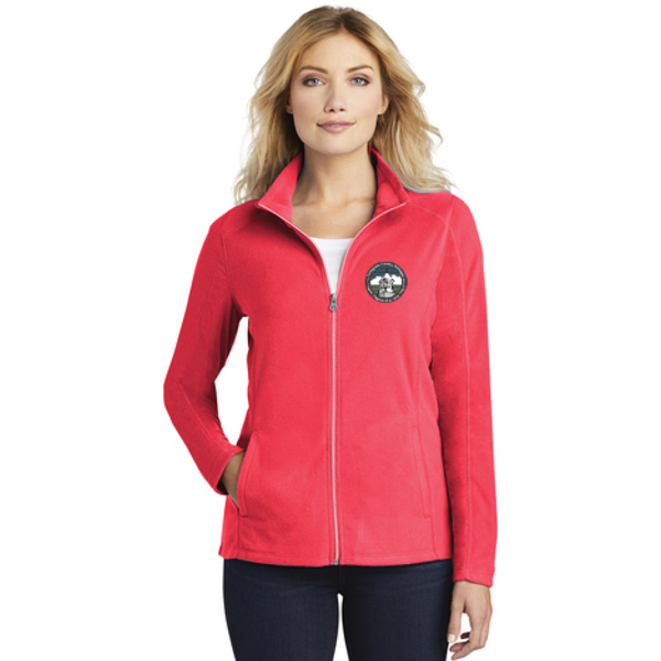 Ladies Port Authority Microfleece Jacket - Embroidered logo